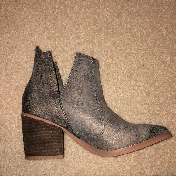 Gray Booties - Picture 3 of 6